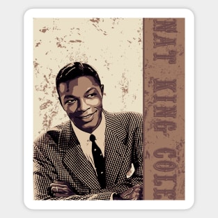 Nat King Cole // Jazz / American Sticker